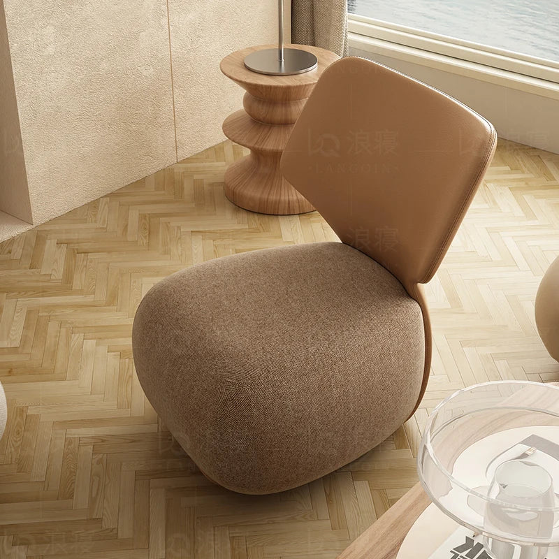 European Comfort Living Room Chairs Swivel Nordic Single Comfy Lounge Chairs Adult Bedroom Relaxing Sillas De Sala Furniture