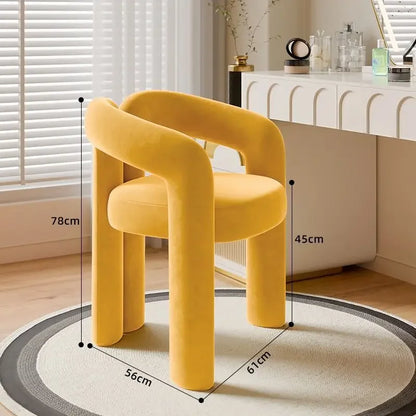 Richome Stool Dressing Chair Makeup Simplicity Modern Bedroom Home Use Light Luxury Dressing Table Simplicity Living Room Sofas