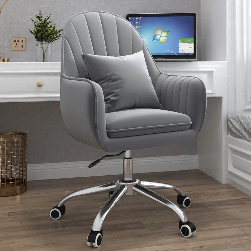 Executive Dormitory Lift Swivel Computer Chair Home Hotel Backrest Office Chairs Study Learning Bedroom Casual Makeup Chair