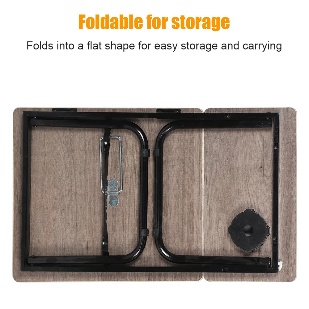 Adjustable Foldable Laptop Desk Portable Ergonomic Stand for Bed Sofa Notebook