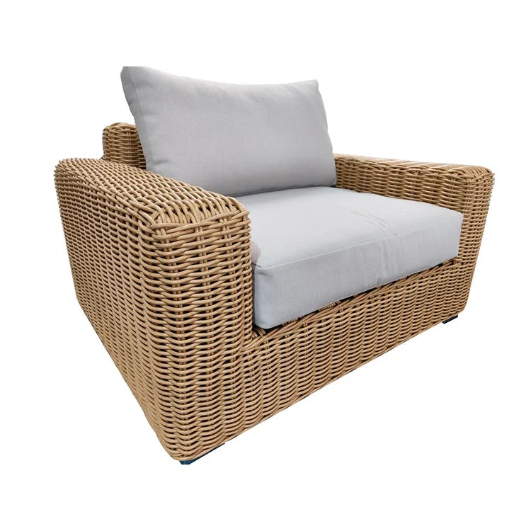 New Arrival Outdoor Rattan Sofa Set Morden 4PCS Sofa Set With Cushion for Garden Patio