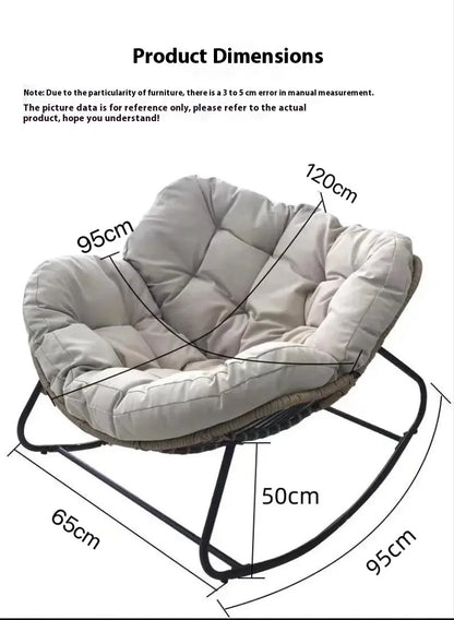 Internet Celebrity Lounge Chair, Rocking  Living Room  Lazy Sofa, Human Dog House, Lunch Break, Balcony, Bedroom