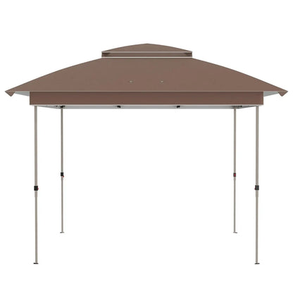 12x12 Pop Up Canopy Tent with Netting Carry Bag Instant Sun Shelter 137sqft Shade Height Adjustable Outdoor Garden Patio Custom