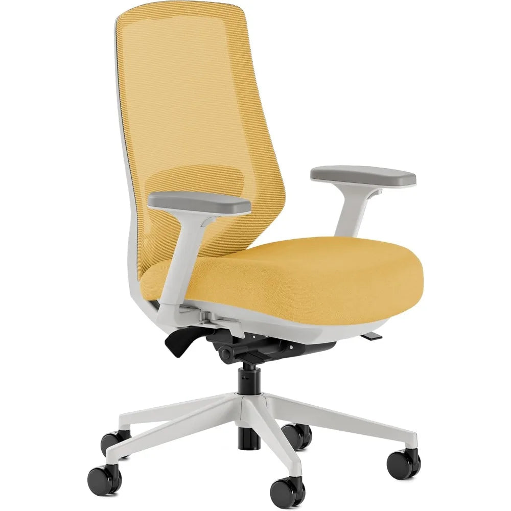 Ergonomic Chair Pro - Mesh Office Chair with 14 Points of Adjustment- Height, Depth & Tilt Adjustable - 5D Armrests-Forward Tilt