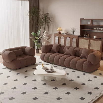 Plush Luxury Living Room Sofa Europe Family Minimalist Relaxing Sofa Lounger Filler Muebles Para El Hogar Furniture Decoration