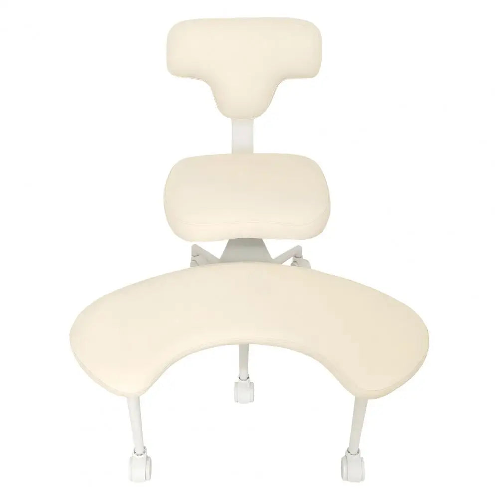 Height Adjustable Criss-Cross Desk Chair with Wheels And Lumbar Support Fidget-Friendly Office Chair for Dynamic Comfort