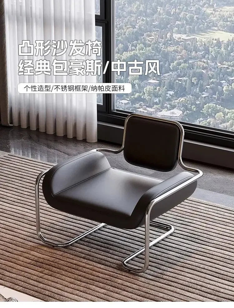 Special-shaped convex chair creative B & B hotel reception leisure single sofa chair