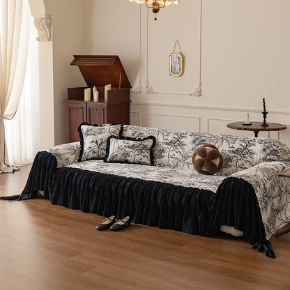 1 Piece Set Plant Stretchable Sofa Cover Non-slip Full Cover Dust Cover Bedroom Living Room Home Decoration 2/3/4 People