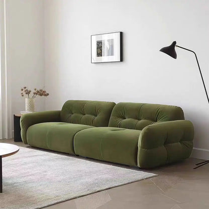 Luxury Romantic Sofa Puff Living Room Modern Comfortable Sofa Nordic Style Accent Divani Da Soggiorno Home Furniture