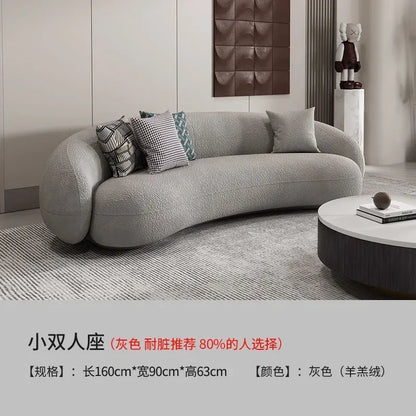 Corner Designer Living Room Sofas White Puffs Cute Relaxing Outdoor Sofa Patio Floor Sofa Garden Air Divano Balcony Furniture