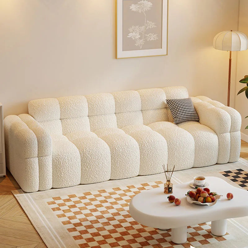 Apartment Lounge Sofas Comfortable Minimalist Large Soft Sofa Floor Apartment Romantic Elegant Ergonomic Divano Trendy Furniture