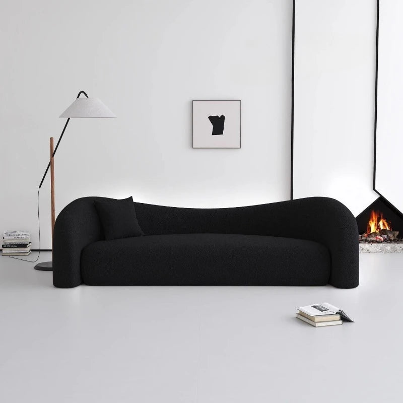 Nordic cream style simple modern sofa small apartment clothing store negotiation reception rest area