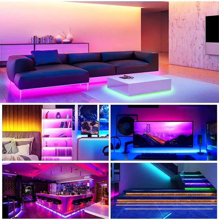 COB RGBCCT Waterproof IP67 DC24V LED Strip Light  84RGB CCT Dotless Flexible FCOB LED Tape Ribbon Lamp for Room Decoratio0LEDs/m