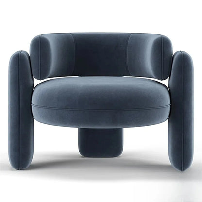 Nordic Minimalist Single Sofa Chair Modern Fashion Living Room Bedroom Leisure Chair Designer Creative Special-shaped Lazy Chair