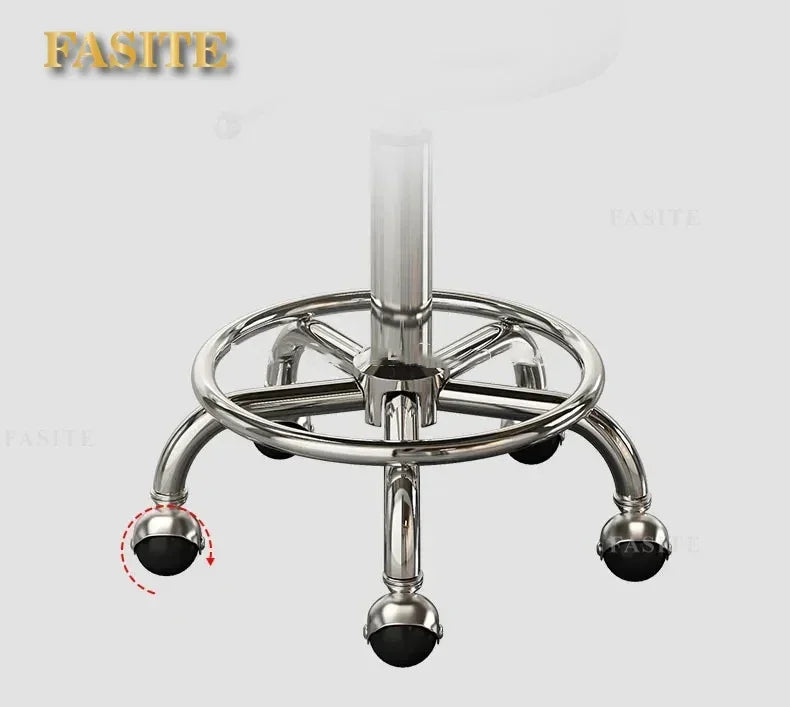 Rolling Hydraulic Chair Beauty Salon Stool Hairdressing Wheeled Beauty Tattoo Chairs Swivel Sedia Commercial Furniture