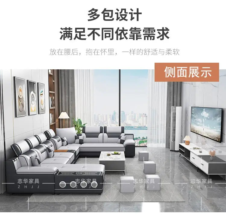 Seater Modern Sofa Ajustable Luxury Sectional Multifunctional Reclining Sofa Cushion Lazy Meubles De Maison Salon Furnitures