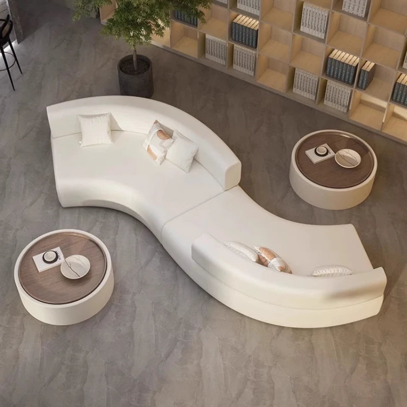 Nordic Cloud Living Room Sofas Minimalist Modern Luxury Outdoor Sofas Designer Relaxing Balcony Wood Divano Library Furniture