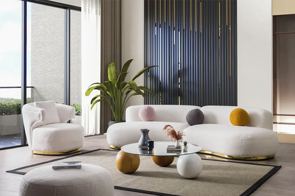 -Modern Luxury Living Room Sofa Set Family Office Furniture Sofa Villa Apartment Living Room Furniture