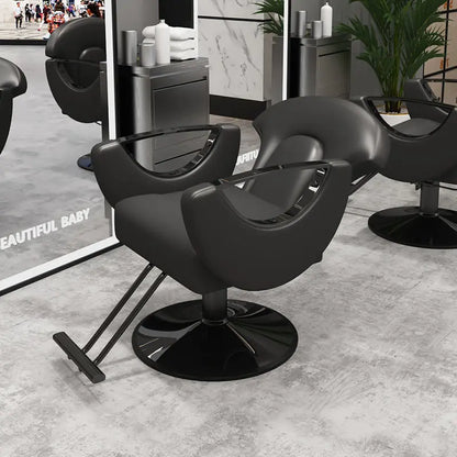 Elegant Beauty Barber Chairs Premium Nordic Style Minimalist Salon Chairs Aesthetic Italian Silla Para Lashista Salon Furniture