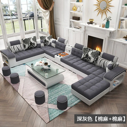 Luxury Minimalist Sofa Multifonction Sectional Storage Massage Sofa Modern Living Room Muebles Para El Hogar Home Furniture