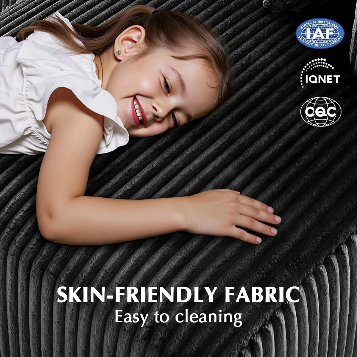 Modular Sectional Sofa for Living Room L Shaped Boneless Couch, Sofa Bed Memory Foam Couches with Chaise