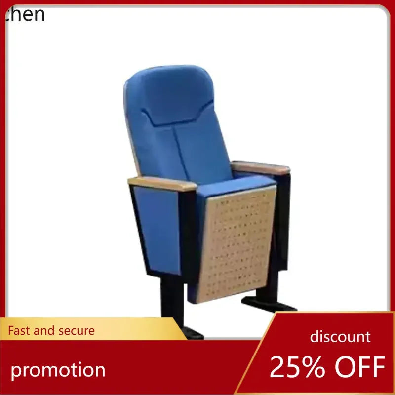 HT Classroom Academic Hall with Writing Board Row Chairs Multifunctional Concert Hall Lecture Hall Seats