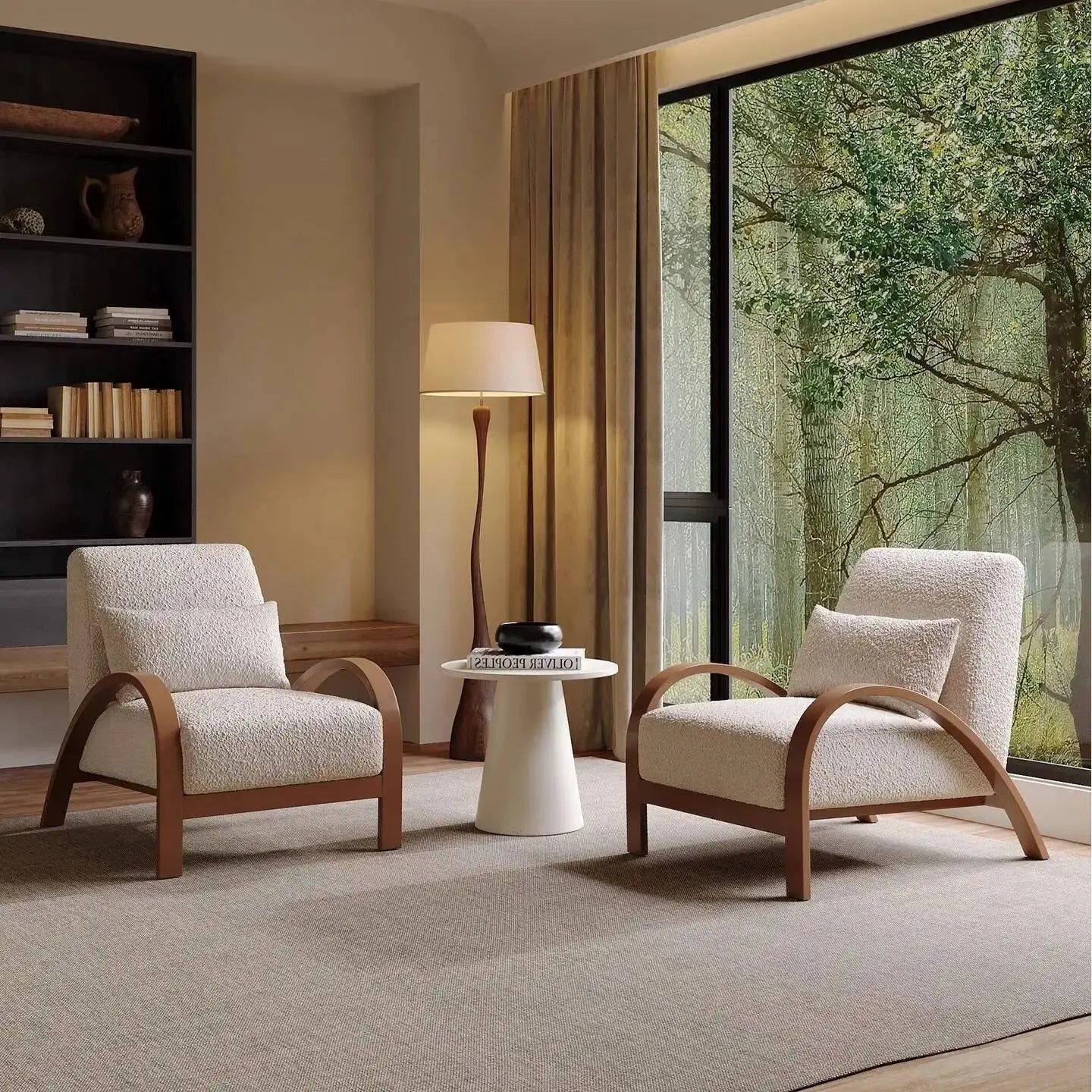 Medieval, Casual, Single, Sofa Chair, Living Room, Bedroom, Bed and Breakfast, Cafe, Chair, Stool, Table and Chairs