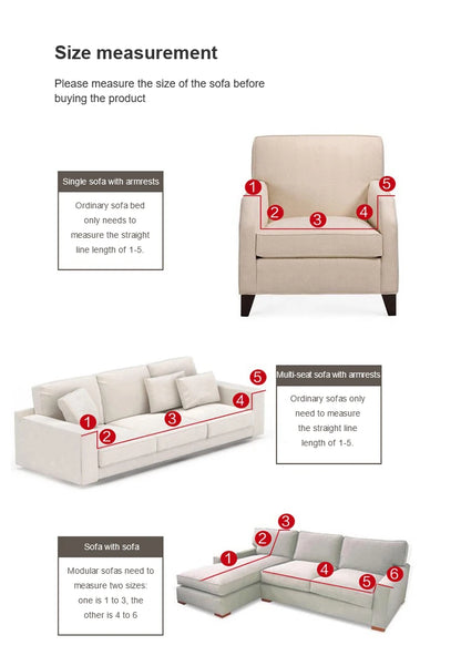 Straight Sofa Cover for Couch, Armchair Covers, 2 and 3 Seats, Corner Living Room, Modern Sides, Chair Elastic Set Furniture