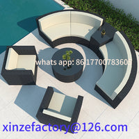 Customizable rattan sofa combination garden furniture