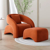 Living Room Lazy Single Sofa Leisure Balcony Chair Small House Lazy Chair