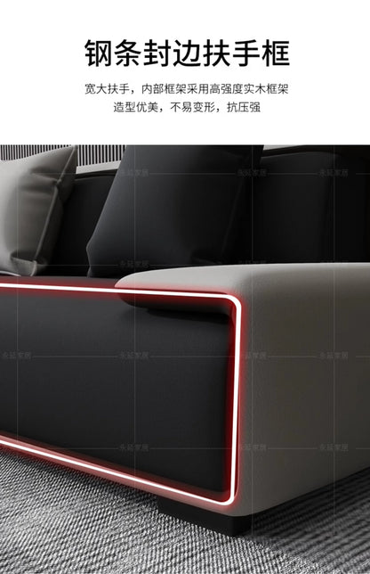 / Customizable Modern Concise Style Office Reception Waiting Sofa Set Leather Reclining Sofa