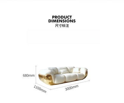 High quality sofa villa living room furniture four-person sofa