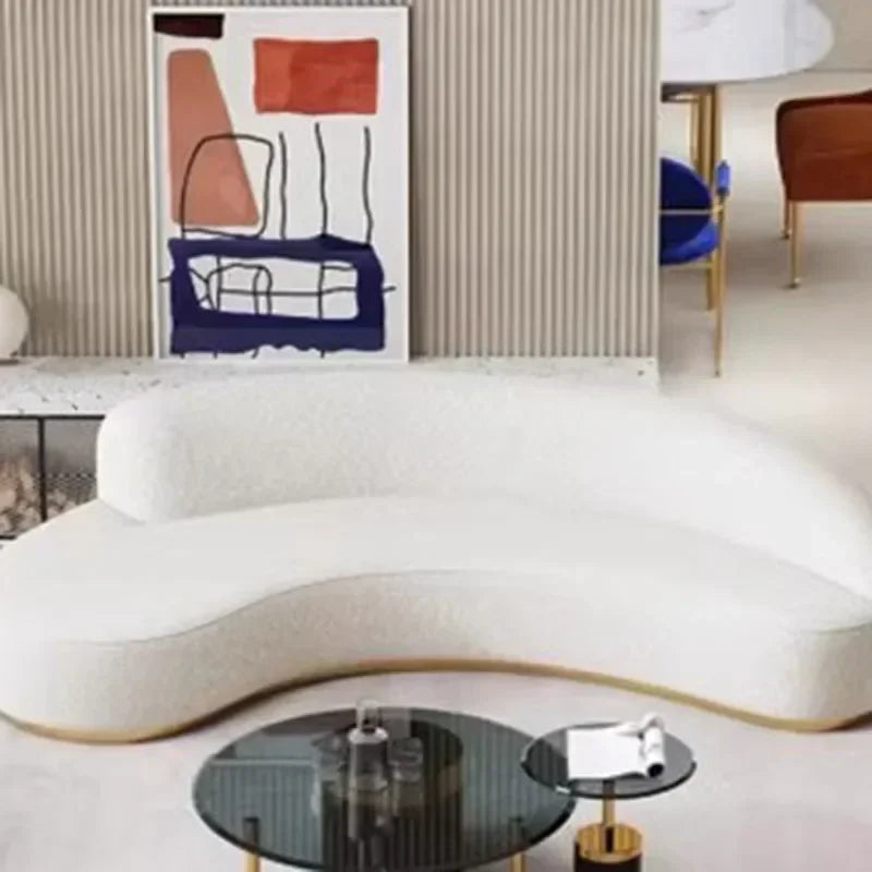 Decorative Living Room Sofa Luxury Europe Comfortable Relaxing Nordic Sofa Modern  Home Furniture