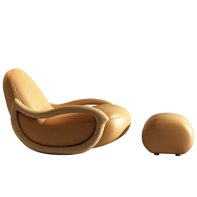 Balcony Home Living Room Simple Leisure Chair Adults can sleep or lie down
