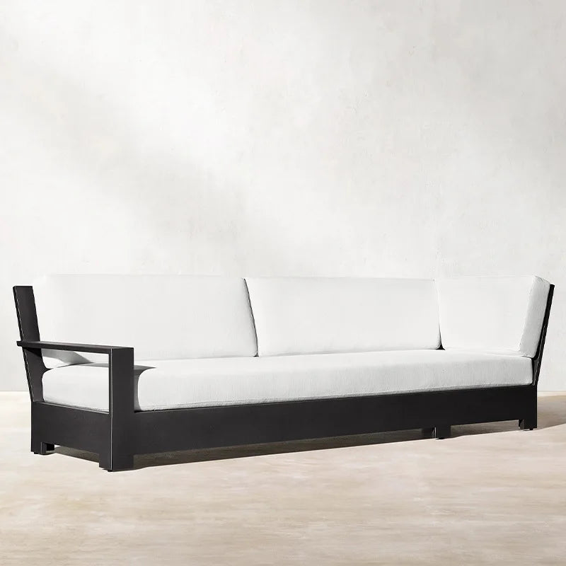 Nordic custom outdoor sofa courtyard sun protection garden  furniture outdoor outdoor aluminum alloy balcony sofa