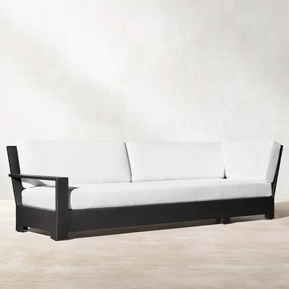 Nordic custom outdoor sofa courtyard sun protection garden  furniture outdoor outdoor aluminum alloy balcony sofa