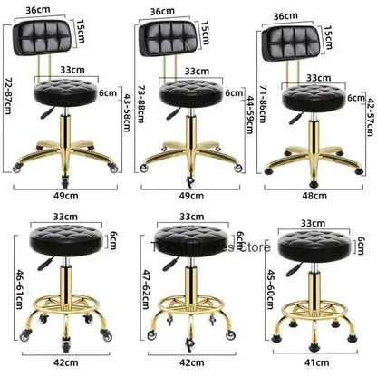 Barber Stylist Salon Chair Salon Chairs Hair Chairs Shop Hair Cosmetologist Vintage Salon Styling Chair Barber Man Hairdressing