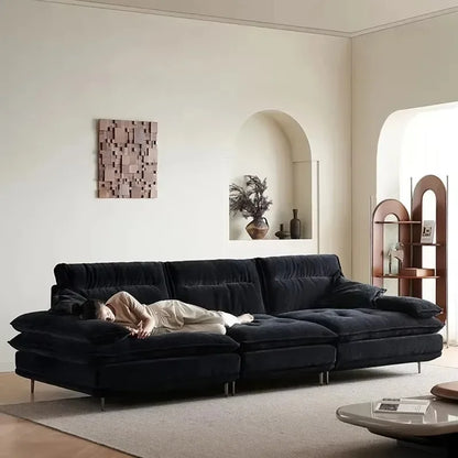 Replica Large European Sofa Elegant Reclinavel Lit Pliable Design Sofa Recliner Nordic Postmodern Lounge Modern Muebles Muebles