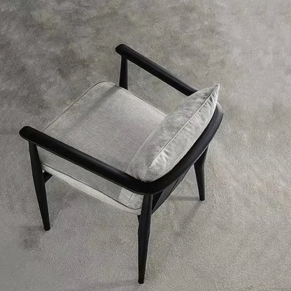 New Chinese Style Nordic Single-Seat Sofa Chair Post-Modern Minimalist Dining Chair Leisure Chair Conference