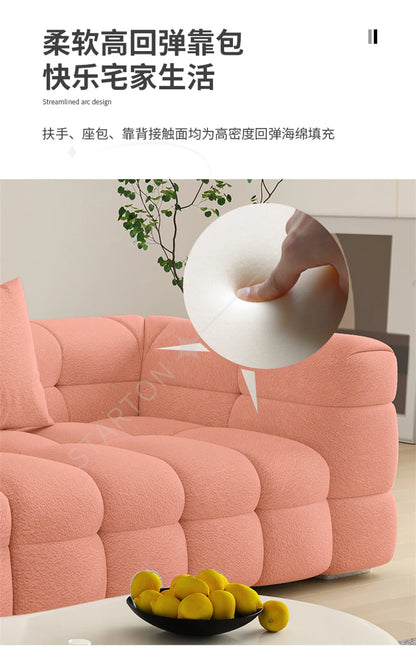 Living Room Furniture Mario Bellini Boucle Modular Sofa Modern Design Sectional Velvet Set Nordic Sofa Sofas Modernos