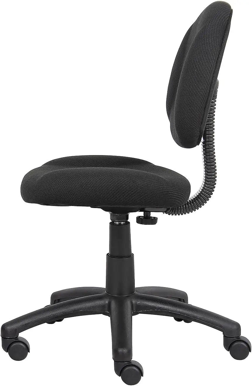 Ergonomic Office Chair with Lumbar Support, Adjustable Height and Back, Comfortable for Long Hours