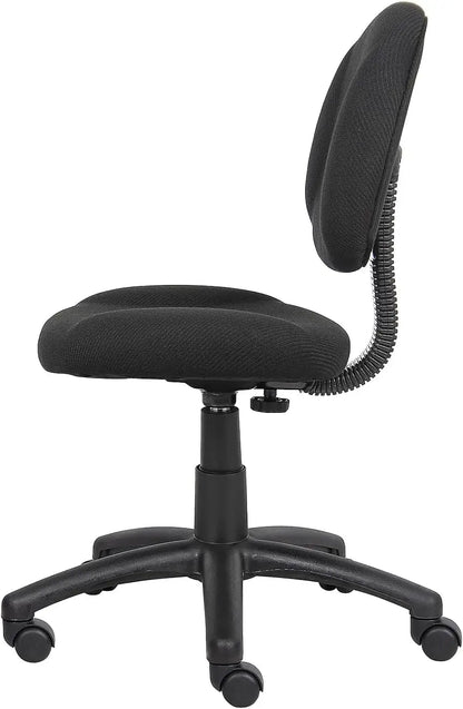 Ergonomic Office Chair with Lumbar Support, Adjustable Height and Back, Comfortable for Long Hours