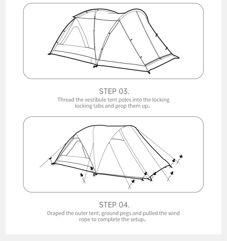 Naturehike 8-10 Person Tent Kota Cloud Casual Tent Outdoor Camping Hiking Travel Gazebo Tents Big Space Waterproof Breathable
