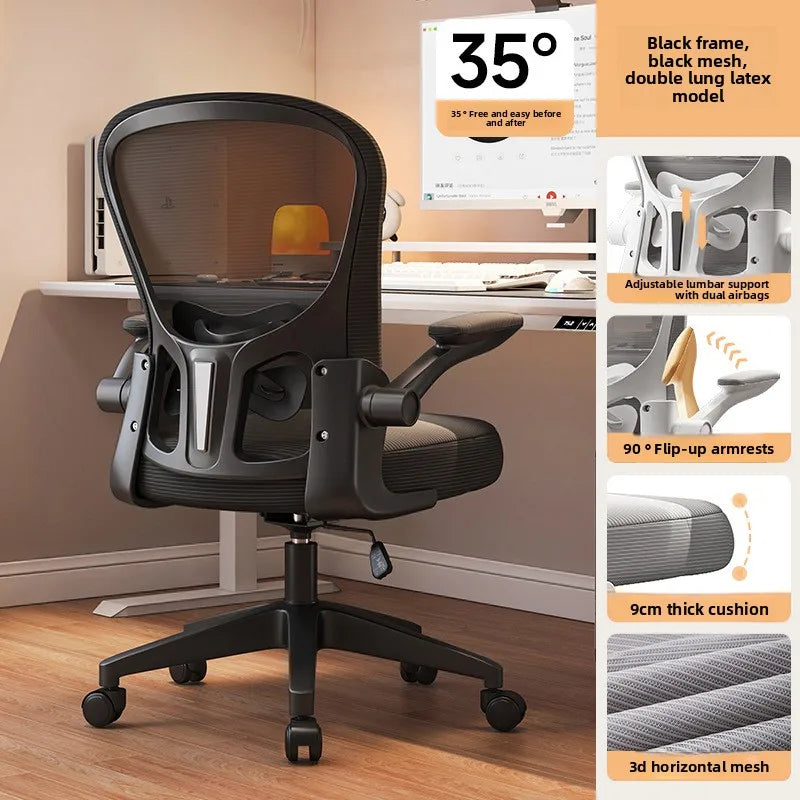 New model Computer chair Dormitory chair Ergonomic chair Learning seat Computer chair with waist rest