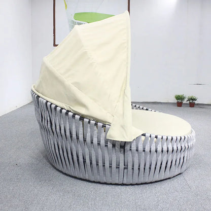 Garden Rope Outdoor Garden Furniture Lounge Daybed Sofa Outdoor Sunbed
