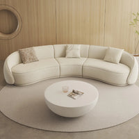 Hot-selling luxury sofa contemporary sofa set furniture modern living room curved sofa set