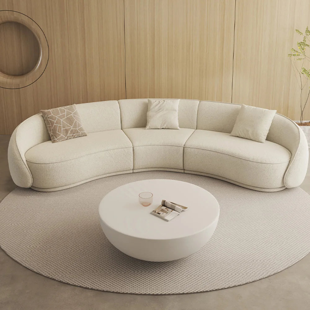 Hot-selling luxury sofa contemporary sofa set furniture modern living room curved sofa set