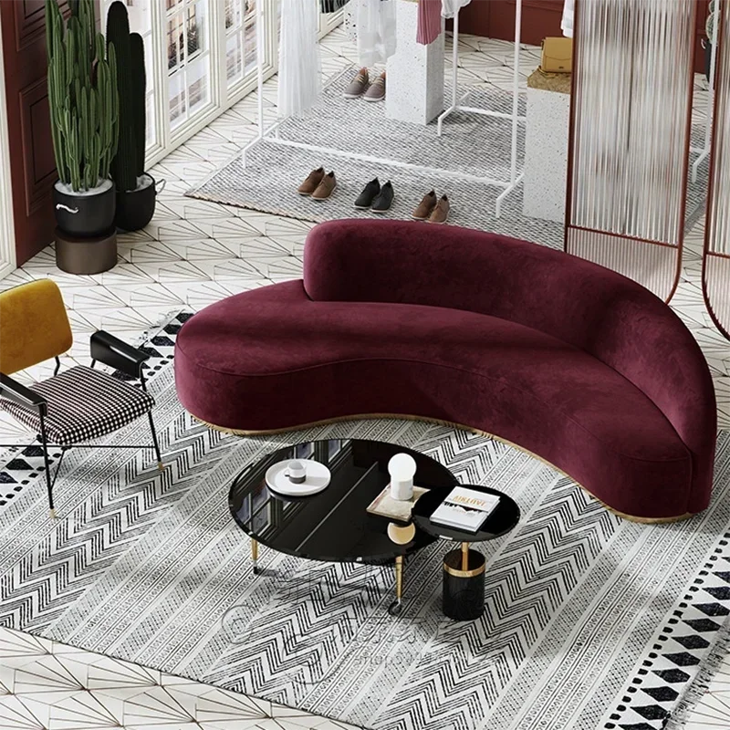 Decorative Living Room Sofa Luxury Europe Comfortable Relaxing Nordic Sofa Modern  Home Furniture