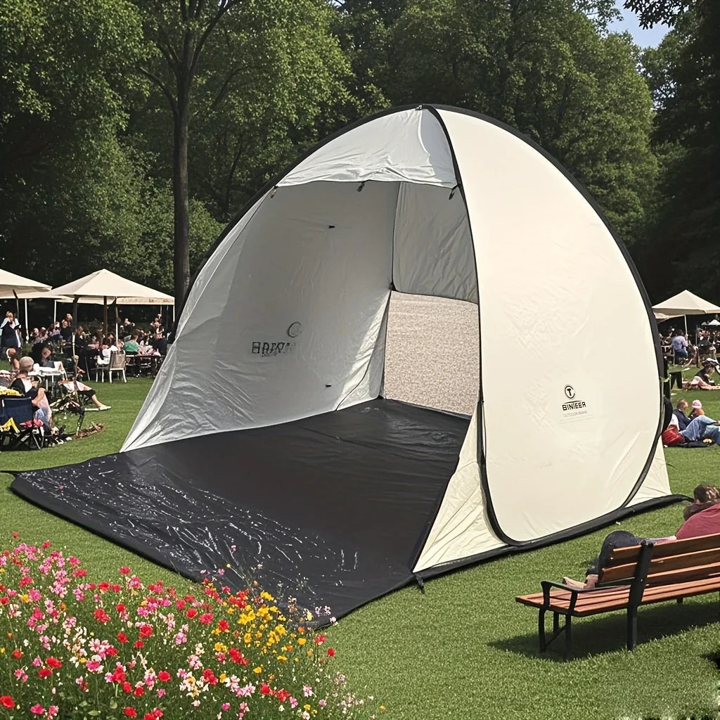 Camping Picnic Tent Outdoor Tent Beach Lawn Quick Setup Sunshade Leisure Wild Camping Easy Disassembly Quick Folding Double