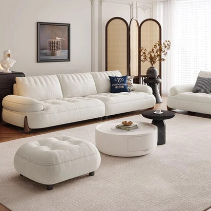White Modern Style Sofa Minimalist Nordic Style Love Seat Sofa Lounge Living Room Divani Per Soggiorno Furniture For Home